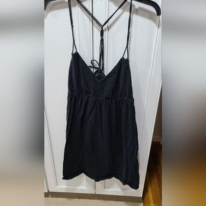 American eagle dress black size large